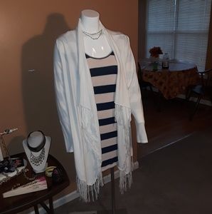 Liz Claiborne white cover up